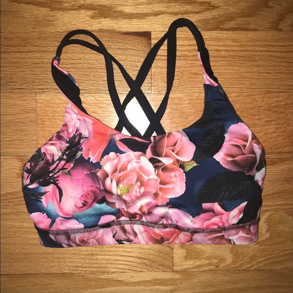 lululemon athletica Other - Energy bra *secret garden print